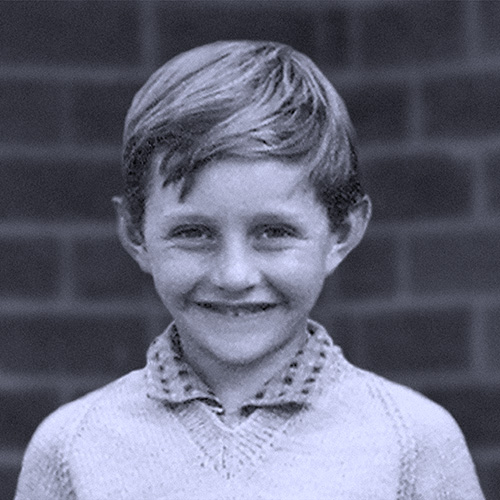 The author, gap-toothed, big eared, Cranebrook, 1967